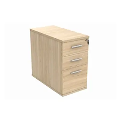 Desk High Office Storage Unit 800 Deep Canadian Oak