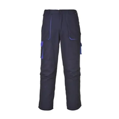 Mens Portwest Texo Contrast Trouser Navy