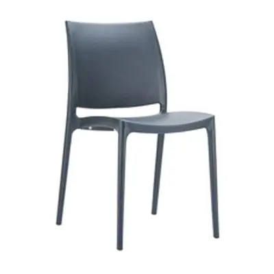 Maya Side Chair - Dark Grey