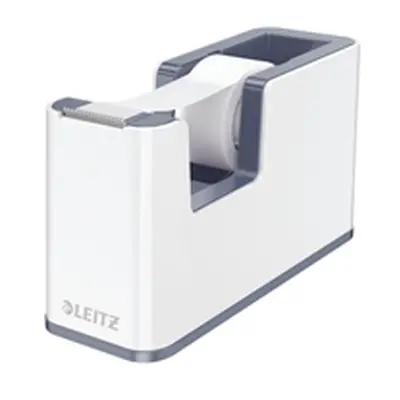 Leitz WOW Tape Dispenser White/Grey 53641001