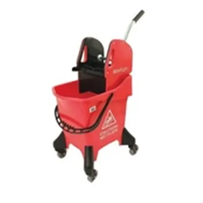 Hygineer Ergonomic Heavy Duty Mop Bucket Red 31 Litre VOW/HRMB31/R