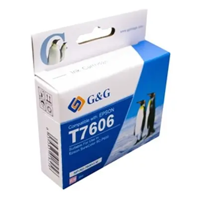 G+G Compatible Epson T7606 Vivid light Magenta C13T760640 Inkjet