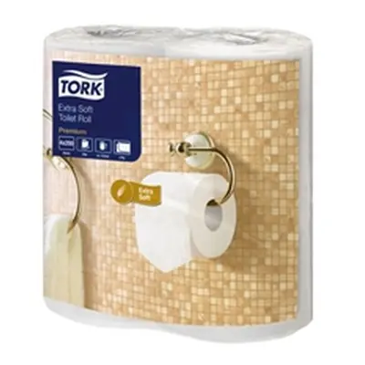 Tork Extra Soft Toilet Roll White 200 Sheet 2-Ply (40 Pack)