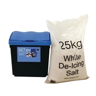 30 Litre Grit Bin and 25kg Salt Kit 389113