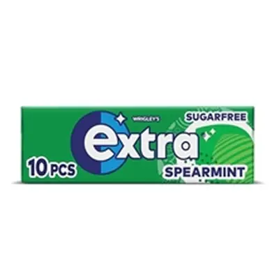 Wrigleys Extra Spearmint Sugar Free Chewing Gum (Pack of 30) 101086