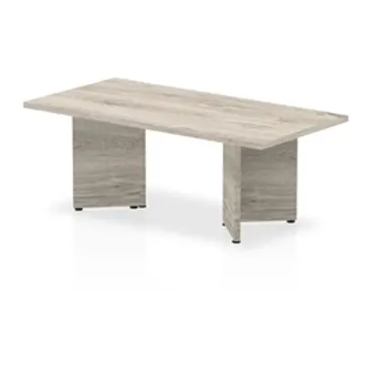 Impulse 1200mm Coffee Table Grey Top Arrowhead Leg