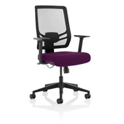 Ergo Twist Bespoke Fabric Seat Tansy Purple Mesh Back