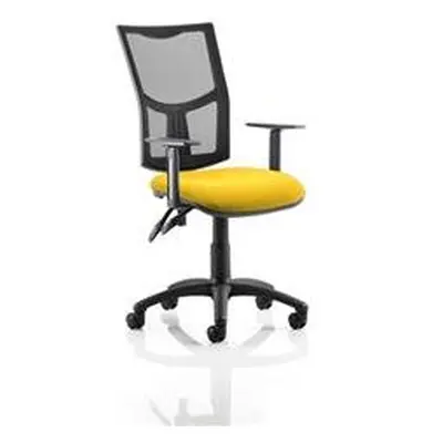 Eclipse II Lever Task Operator Chair Black Mesh Back With - KCUP1013