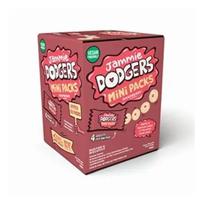 Jammie Dodgers Biscuits Mini Portion Packs Bulk Box 20g (Pack of 180)