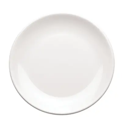 Plate Round 7 Inch 18cm Melamine White (Pack of 6) RD-B002