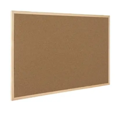 Q-Connect Lightweight Cork Noticeboard 900x1200mm Ref KF03568