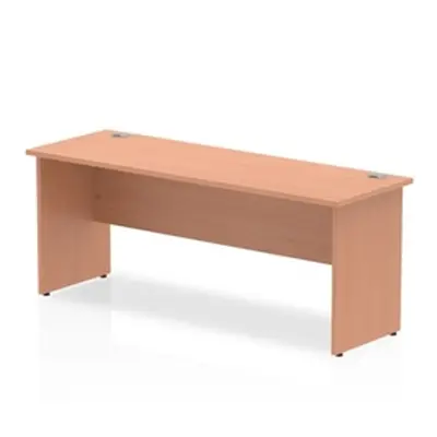 Impulse 1800/600 Rectangle Panel End Leg Desk Beech - MI001732