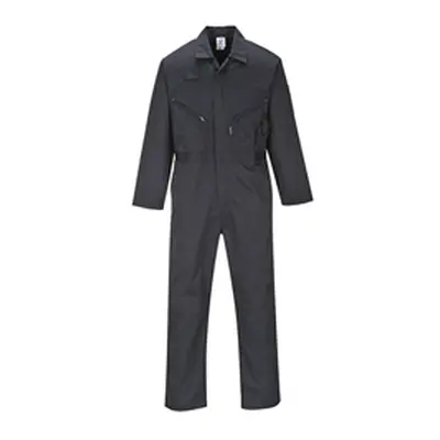 Liverpool Zip Coverall (Black) Large