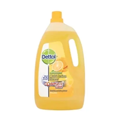 Dettol Multi Action Cleaner Citrus Zest 4L (Pack of 3) 8052618