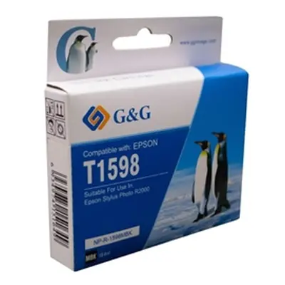 G+G Compatible Epson T1598 Matte Black C13T159840 Inkjet