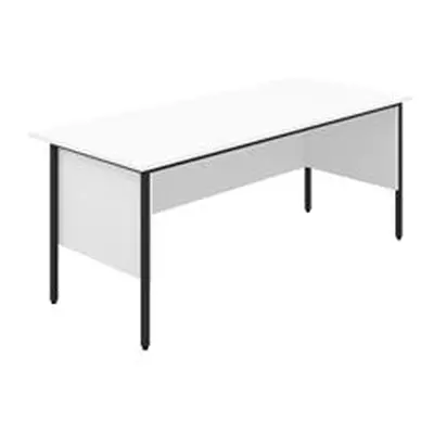 Eco 18 Rectangular 1800mm Multi-Purpose Table - White - EF1875RECWHBK