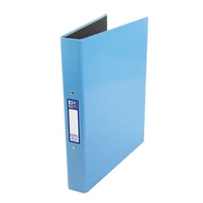 Oxford 25mm 2 O-Ring Binder Laminated A4 Plus Light Blue 400132436