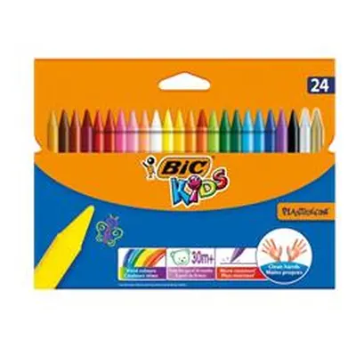 Bic Plastidecor Crayons (24 Pack) 829772