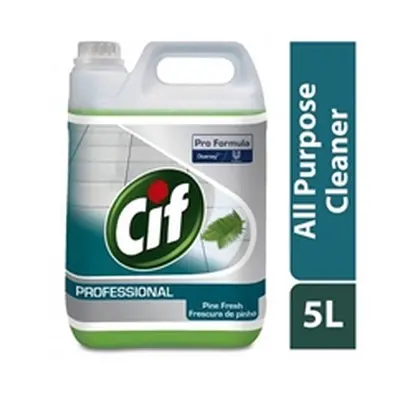 Cif Professional Pine Fresh All-Purpose Cleaner Concentrate 5L PACK 2