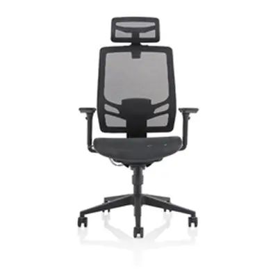 Ergo Twist Black Mesh Seat Mesh Back with Headrest