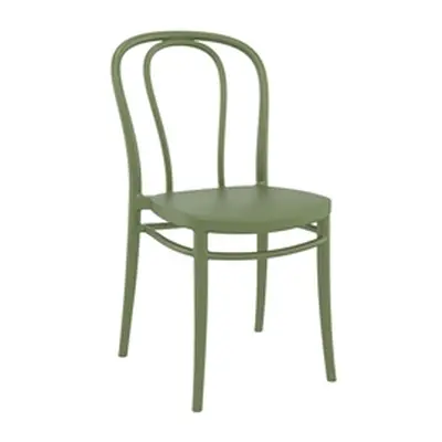 Victor Side Chair - Olive Green