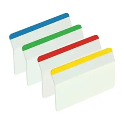 Post-it Angled Filing Tabs Assorted (24 Pack)