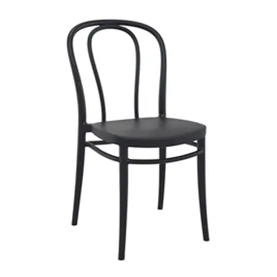 Victor Side Chair - Black