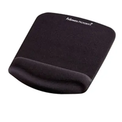 Fellowes PlushTouch Mousepad Wrist Support Black - 9252003