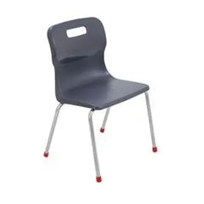 Titan 4 Leg Chair Size 4 - 380mm Seat Height - Charcoal - T14-C