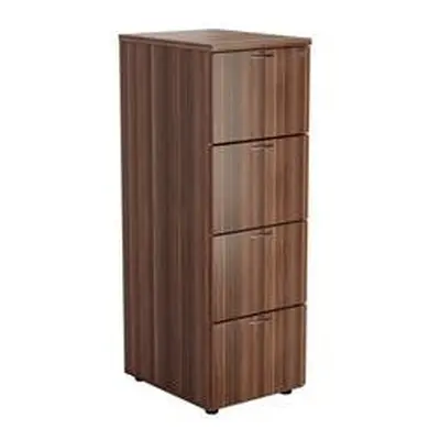 4 Drawer Filing Cabinet - Dark Walnut - TES4FCDW