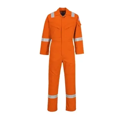 Flame Resistant Anti-Static Coverall 350g (Orange)