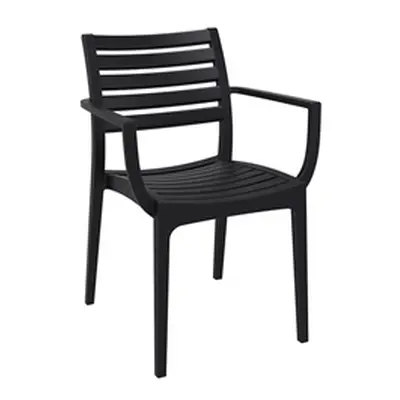 Artemis Arm Chair - Black