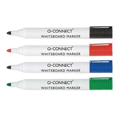 Q-Connect Drywipe Marker Pen Assorted (Pack of 10) Ref KF00880