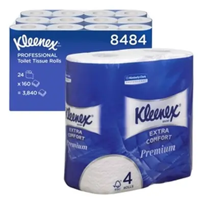 Kleenex 4-Ply Quilted Toilet Roll (24 Pack) 8484