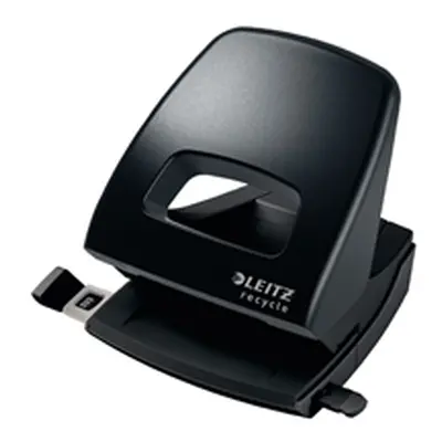 Leitz Hole Punch NeXXt Recycle 30sh black