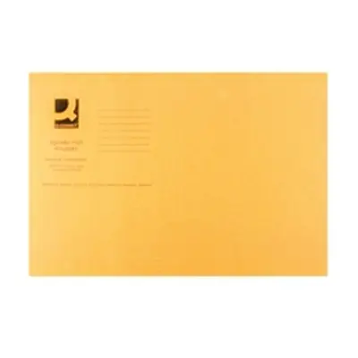 Q-Connect Square Cut Folder Lightweight 180gsm Foolscap - KF26030