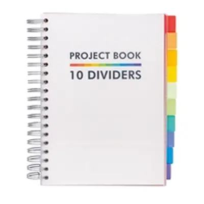 Pukka Pads Pukka Project Book with 10 Dividers B5 White 9603-PB