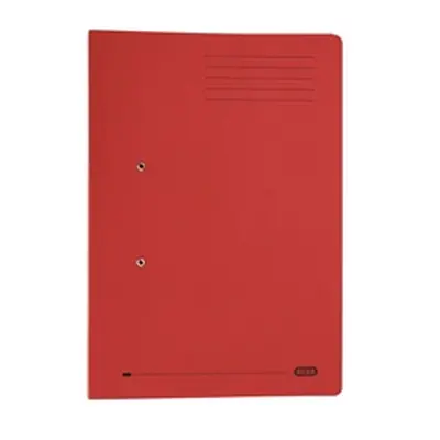 Elba Spring Pocket File Mediumweight Foolscap Red (Pack of 25)