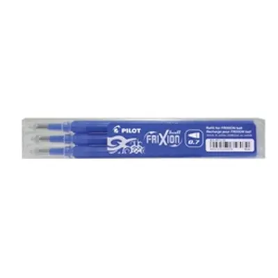 Pilot FriXion Rollerball Pen Refill Medium Blue (3 Pack) 075300303