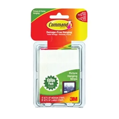 3M Command Picture Hanging Strips Value(24 Pack)