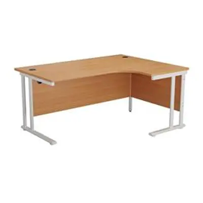 Allegro 1800 Crescent Cantilever Workstation RH - TWU1812RHRADBEWH