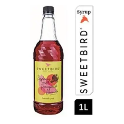 Sweetbird Raspberry & Pomegranate Lemonade Syrup 1litre (Plastic)