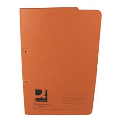 Q-Connect Transfer File 35mm Capacity Foolscap Orange (Pack - KF26059