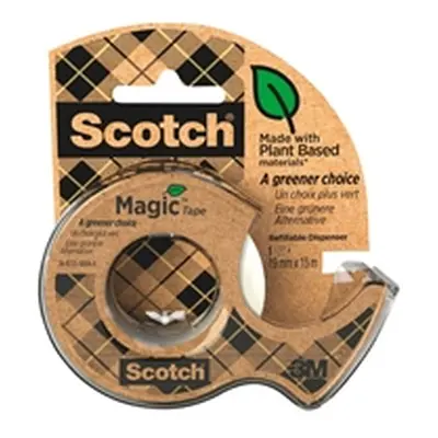 Scotch® Magic™ Tape A Greener Choice, 1 Roll, 19 mm x 15m 7100261907