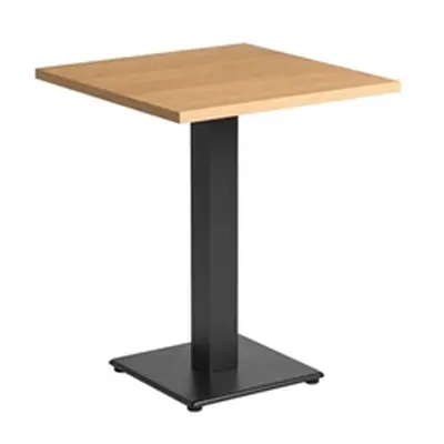 Warwick Dining Table - Kaffee Light Oak - 60Cm X 60Cm