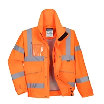 Extreme Bomber Jacket (Orange) Large