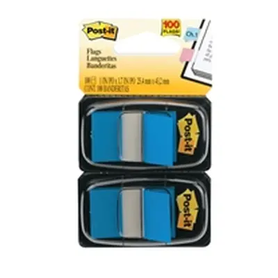 Post-it Index Tabs Dispenser with Blue Tabs (2 Pack) 680-B2EU