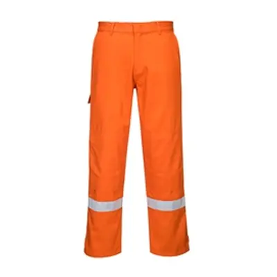 Mens Bizflame Plus Trouser Orange, 4XL,