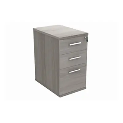 Desk High Office Storage Unit 600 Deep Alaskan Grey Oak