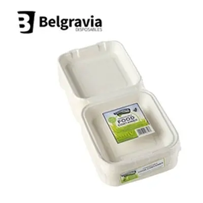 Belgravia Bio CaterPack 8x8inch Food Boxes Pack 50's